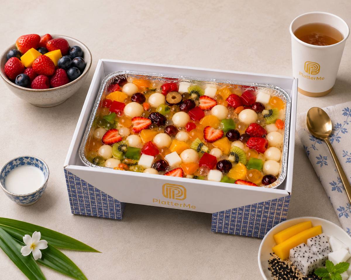 Fruit jelly dessert